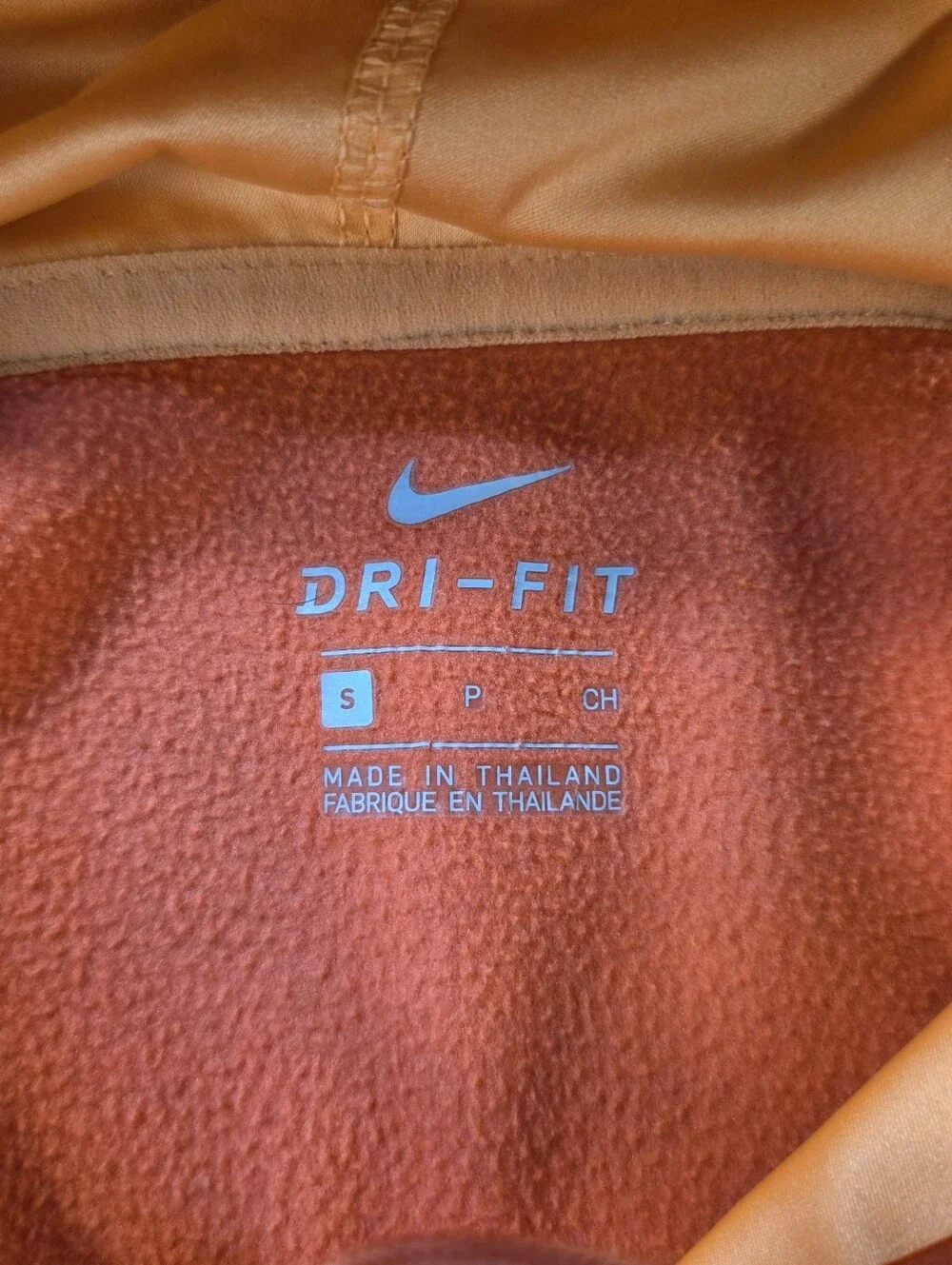 Nike Womens Sunset Organe Hoodie with Orange Swooshns
